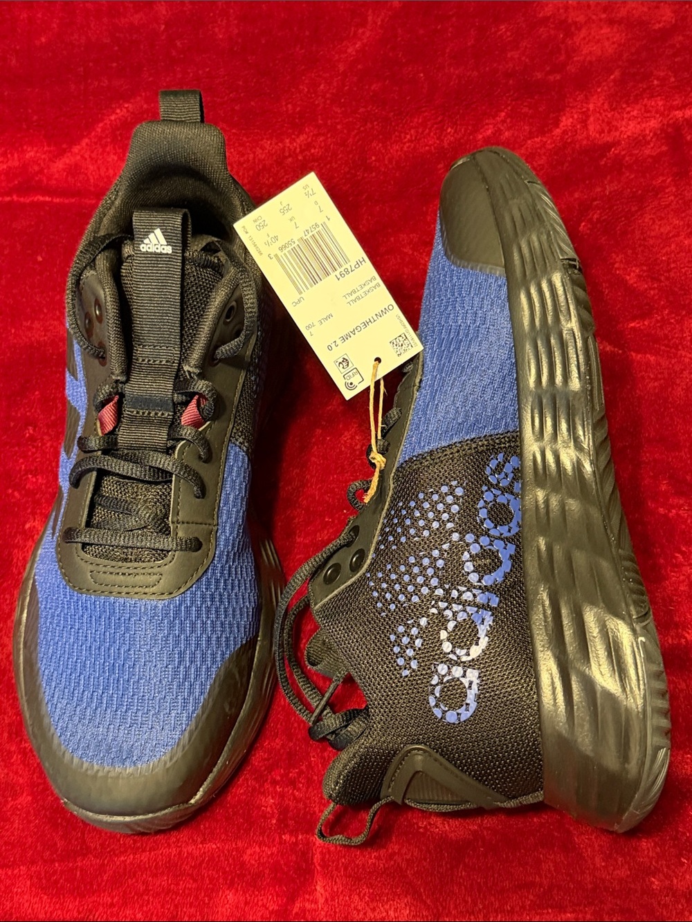 Adidas Men's Own the game 2.0 Basketball Shoe Size 7 1/2